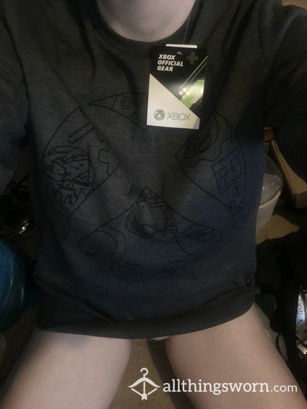 Do You Like Gaming, As Well As Gash!? Well Check Out This New Large Men’s Limited Edition Xbox Jumper.......which I Will Wear For Bed, Every Day, Naked Underneath, With Some Naughty Play In I