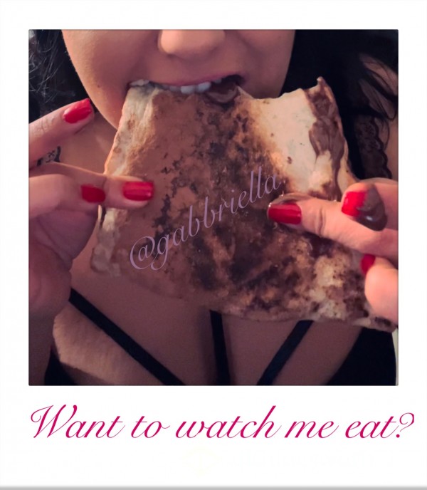 Do You Love Watching A Lady Eat?