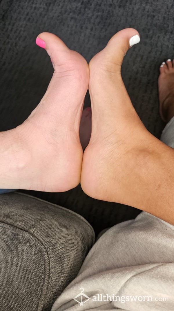 Double Foot Photo Set
