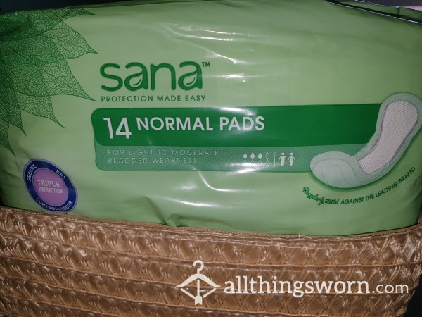 DR Whites Style Sani Pads And Some Text Interactions (13 - As One Missing From Pack) Free P&p Uk