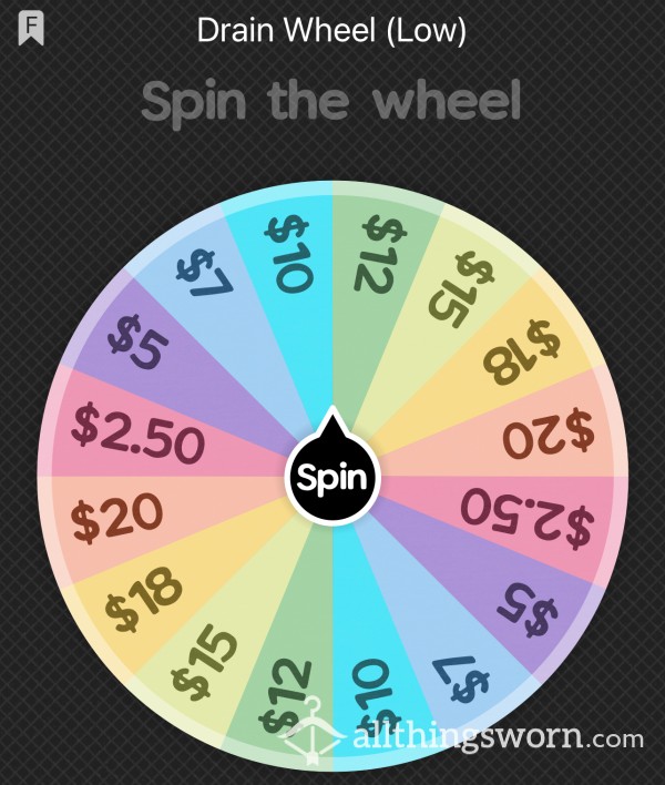 Drain Wheel (under $20)
