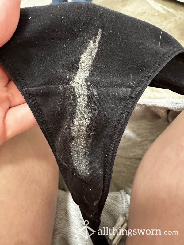 Dried Discharge Thongs