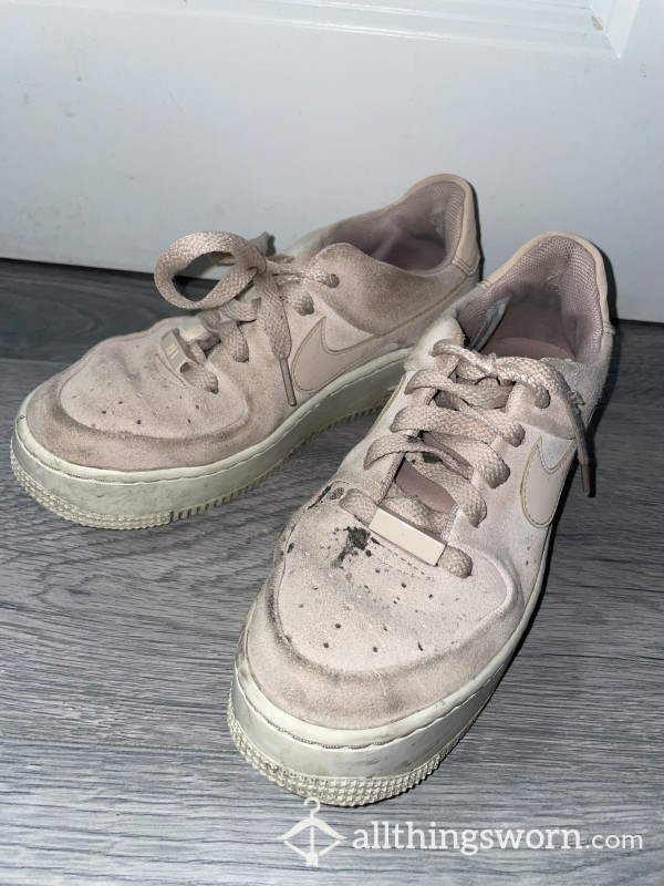 Dusky Pink Nike Air Forces 💗