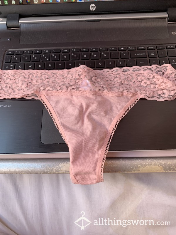 Dusty Pink Thong
