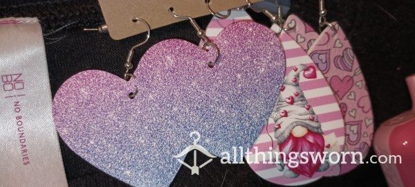 Earrings Valentine's Day" Love