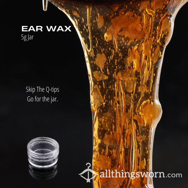 Earwax Jar :: A Q-Tip Free Experience | 𝗩𝗶𝗱𝗲𝗼 𝗜𝗻𝗰𝗹𝘂𝗱𝗲𝗱