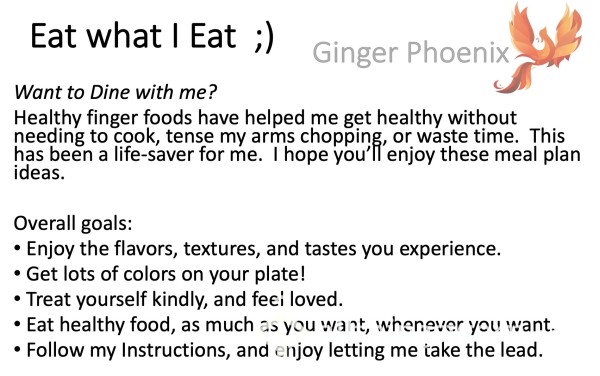Eat With Me ;)  Let Me Control And Plan Your Meals!