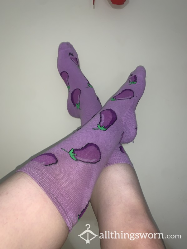 Eggplant Socks For Your Eggplant