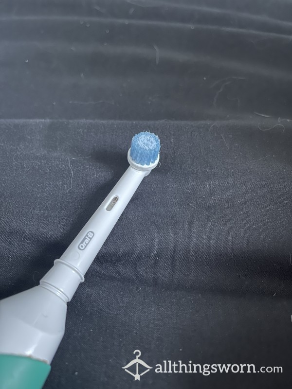 Electric Toothbrush Head Used For Masturbation