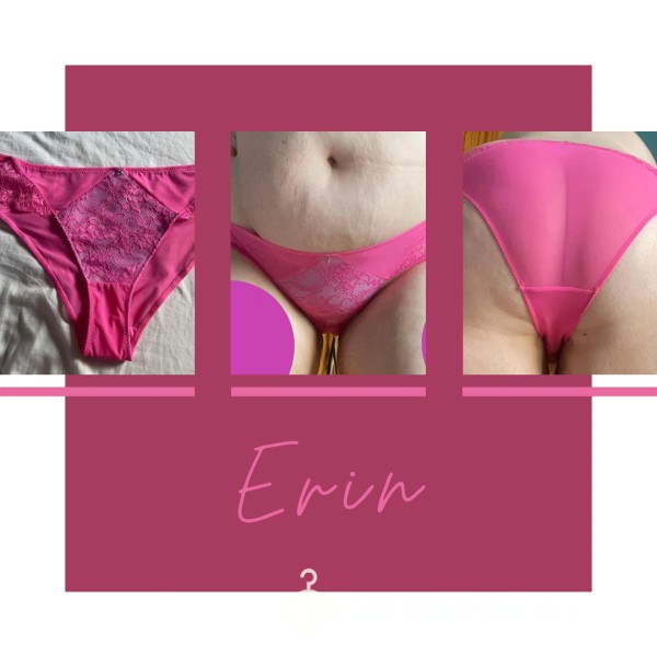 “Erin” Pink Mesh Brazillian