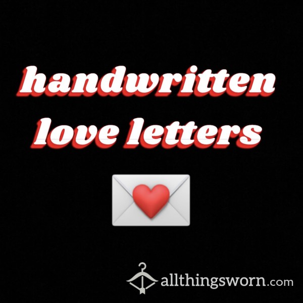 Handwritten Love Letters