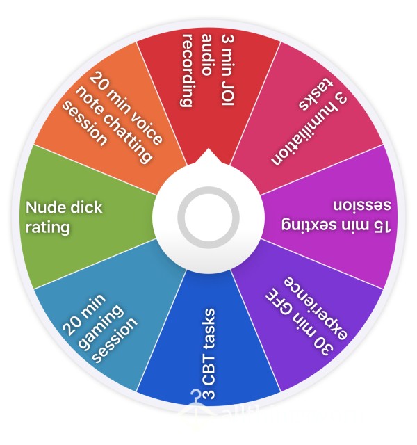 Experience/ Session Wheel🤭