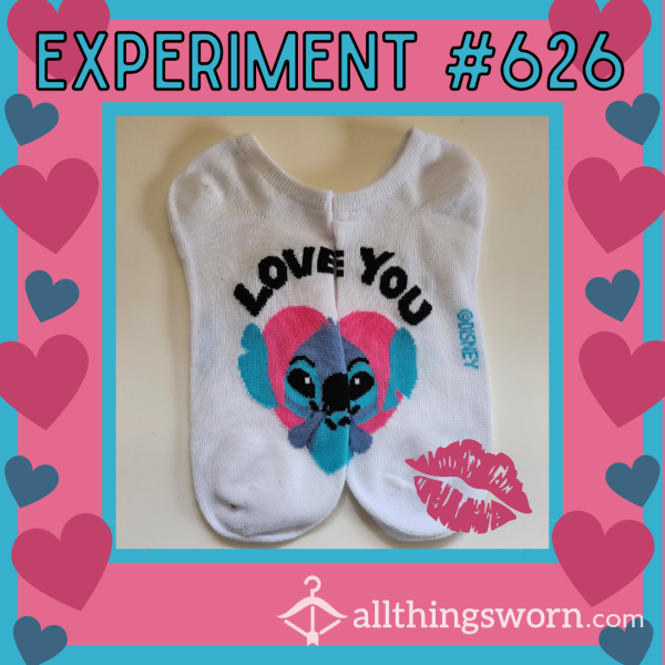 Experiment #626 -- White Ankle Socks (1 Week Wear)