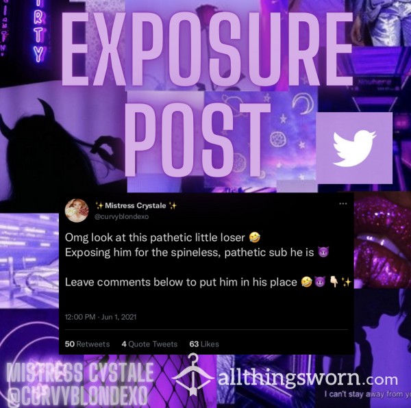 Exposure Post 😈