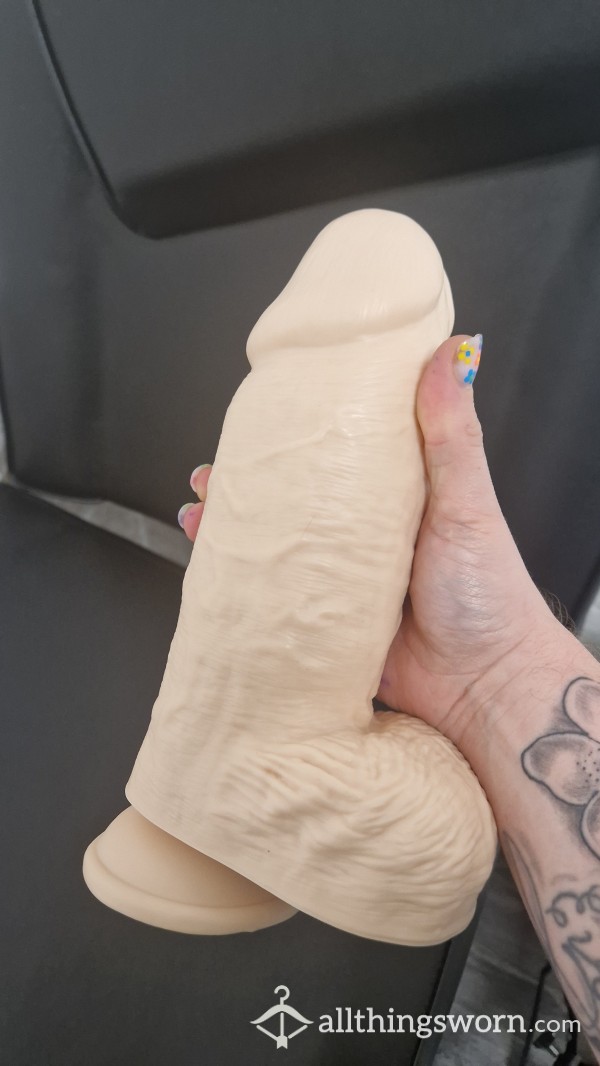 Extra Girthy Dildo Used And Delivered Accompanied With Custom Video Or Video Call
