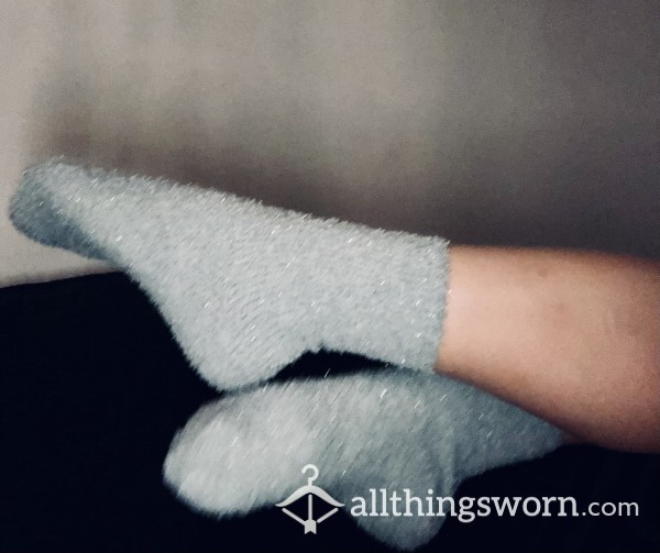 Extra Sweaty Fluffy Socks