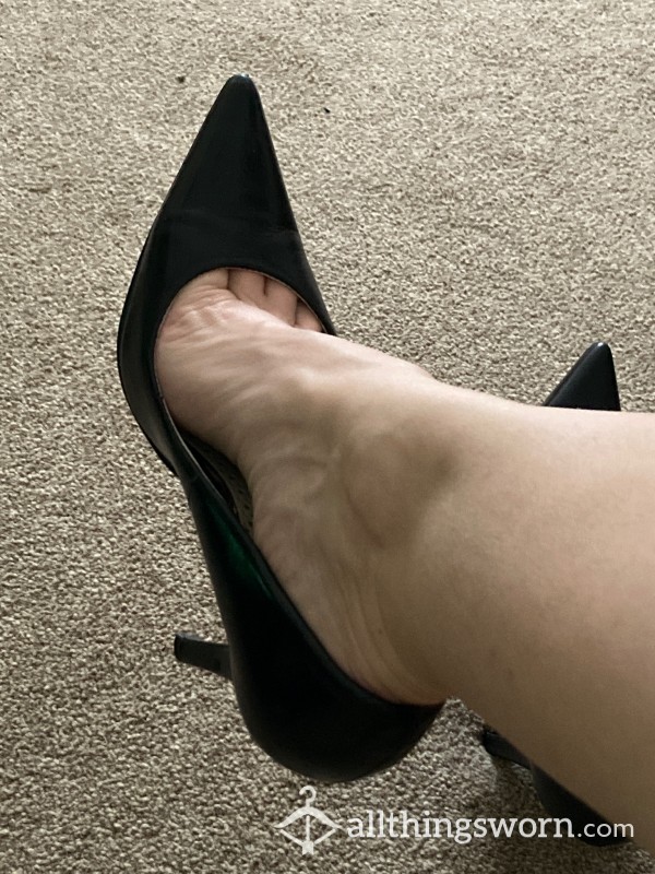 Extreme Stilettos, Arches And Toe Cleavage Foot Worship X