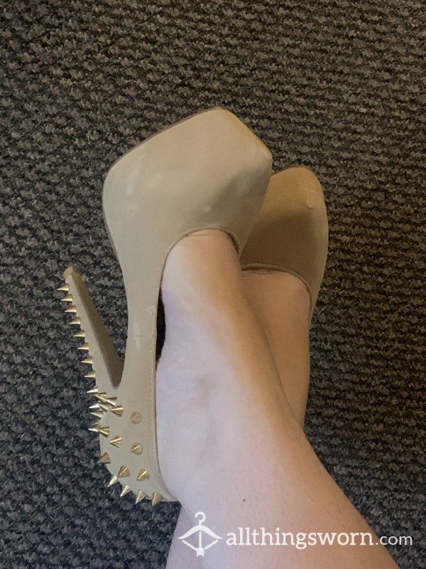 Extremely High Spiked Heels
