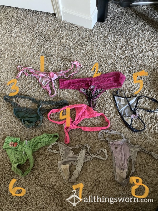 Extremely Old And Well-worn Thongs (10 Years+)