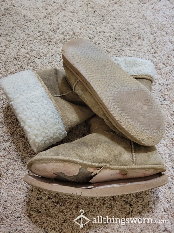 Extremely Used Ugg Style Boots