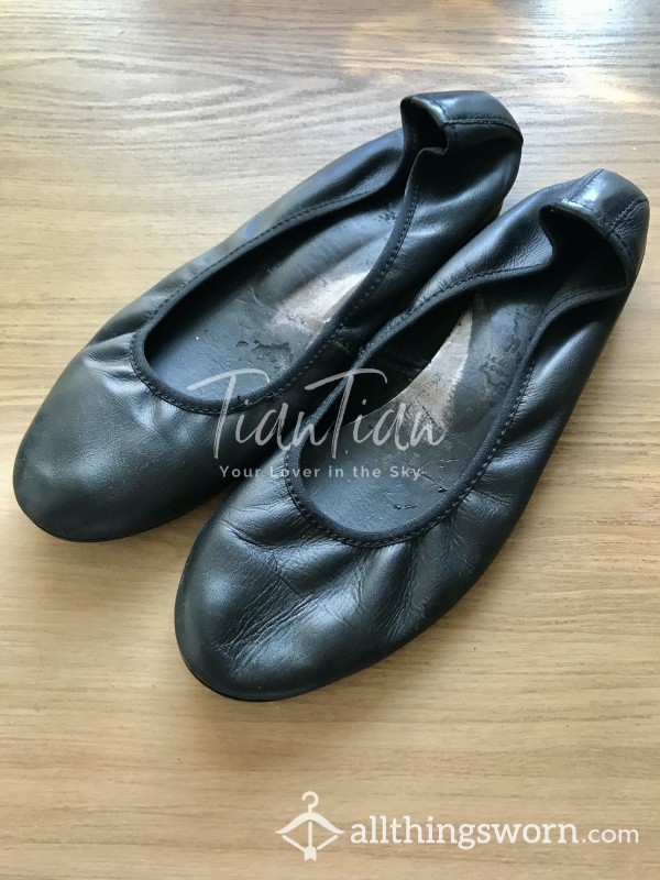 Extremely Well-worn Flats - Asian Flight Attendant ✈️ - Sold
