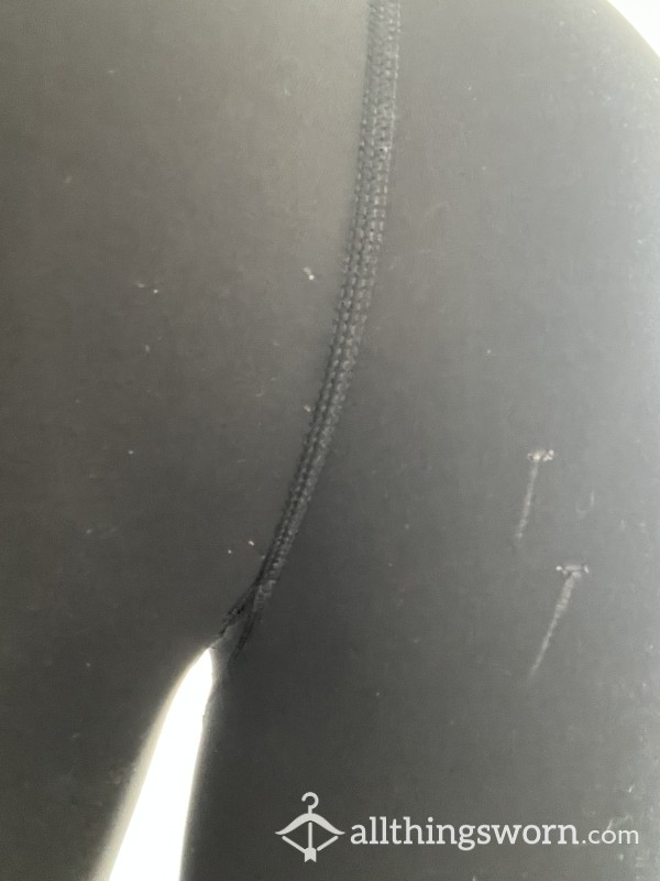 Extremely Well Worn Gym Leggings.