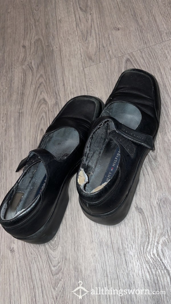 Extremely Well Worn Loafers