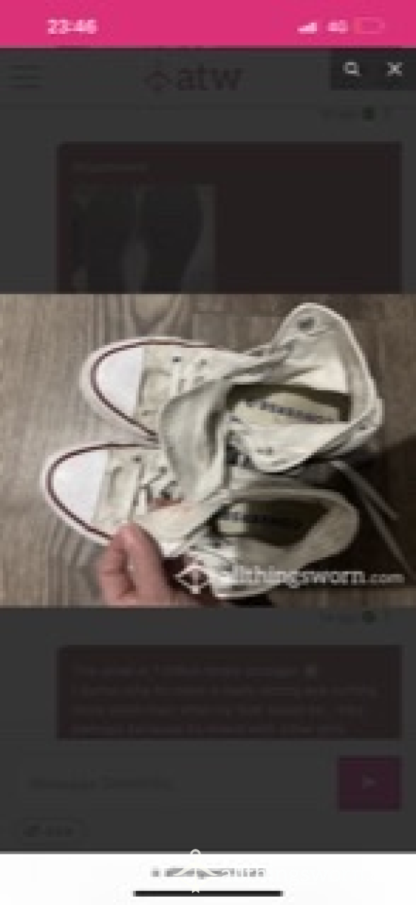 Extremely Worn Converse