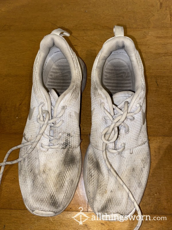 Extremely Worn Nike Sneakers