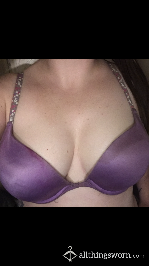 Extremely Worn Padded Bra 34D