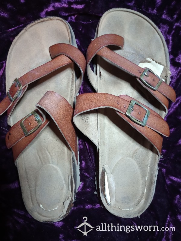 Extremely Worn Sandals 🩴3 Years Wear