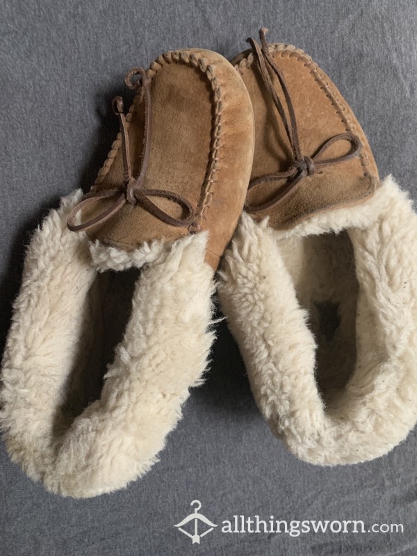 Extremely Worn Ugg Slippers