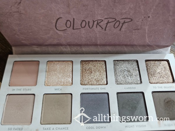 Eye Palette 10 Colors, Gently Used.  Video Instruction Add On Available
