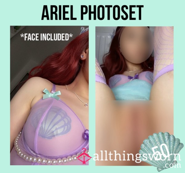 *face Included* Naughty Ariel Photoset🐚