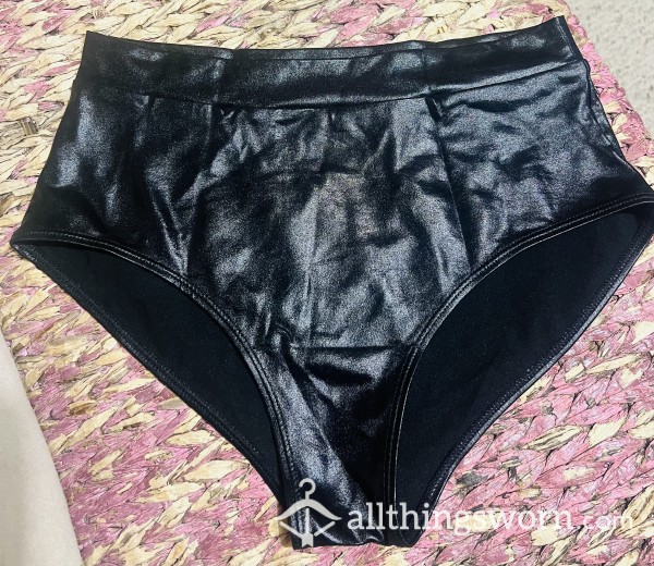 Faux Leather Panties Comes With Seven Day Wear