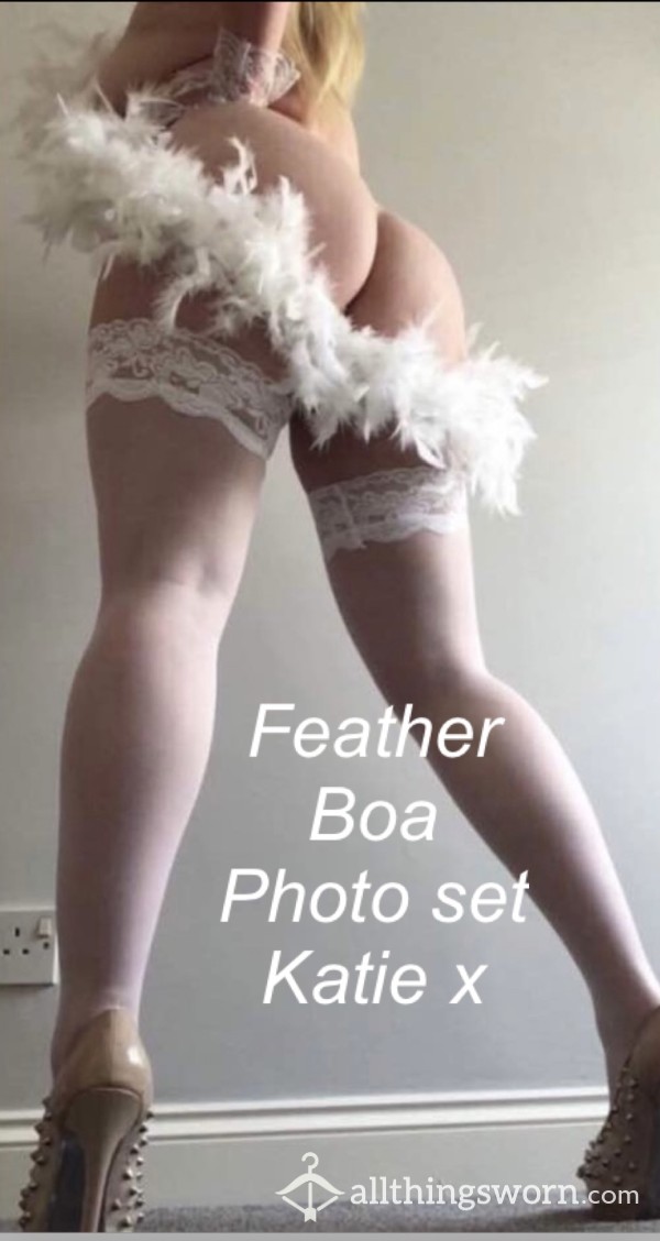 Feather Boa Photo Set