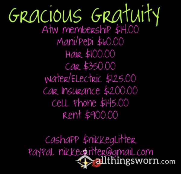 Feeling Generous? ✨💋