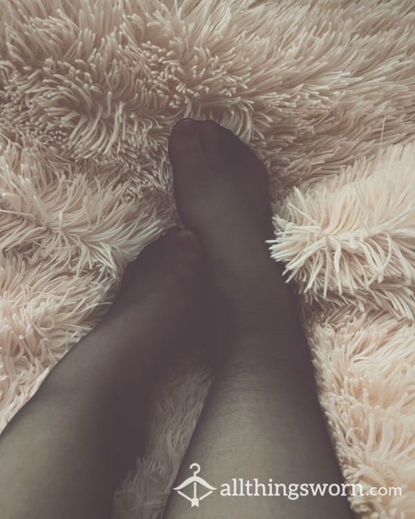 Feet In Black Stockings All For You 😍