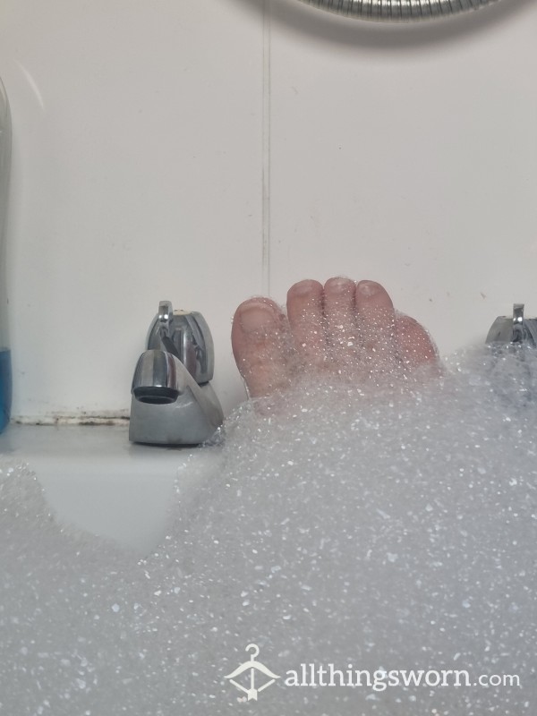 Feet In The Bath
