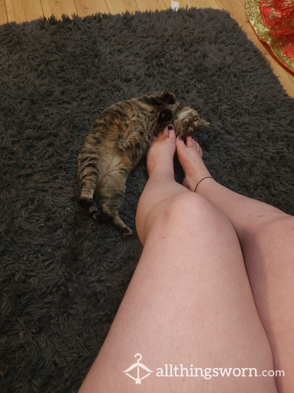 Feet On My Pussy