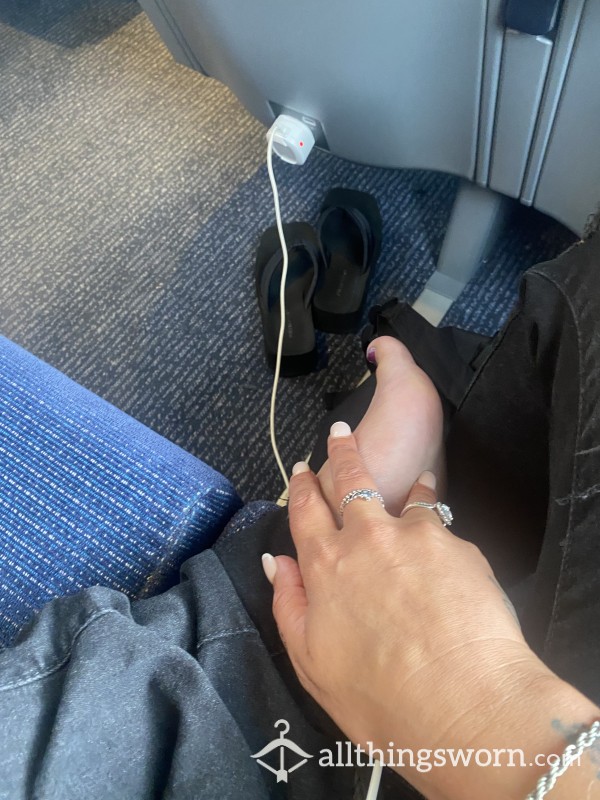 Feet On The Train.