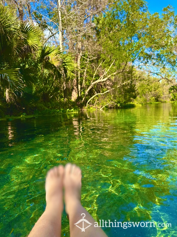 Feet Pics On The River