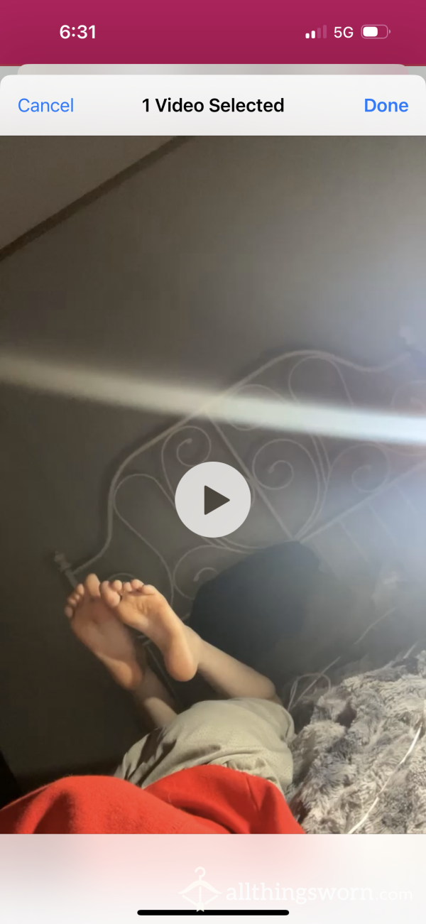 Feet Video (the Pose)