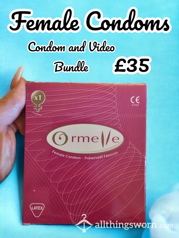Female Condom And Video Bundle 😈
