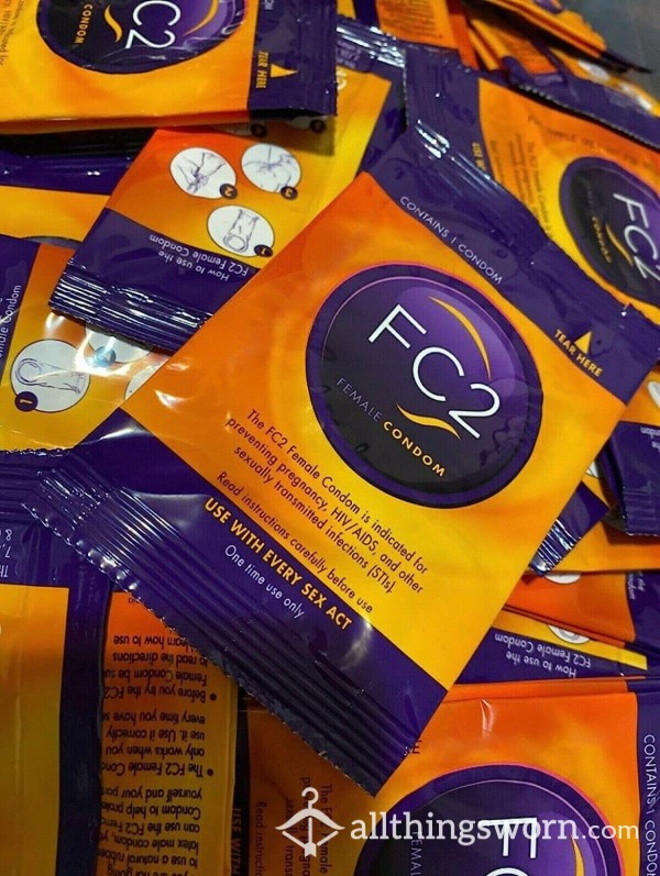 Used Female Condoms