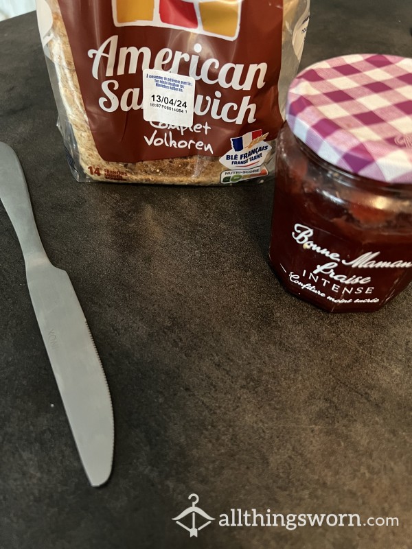 Fetish Jam Sandwich For Disgusting Losers