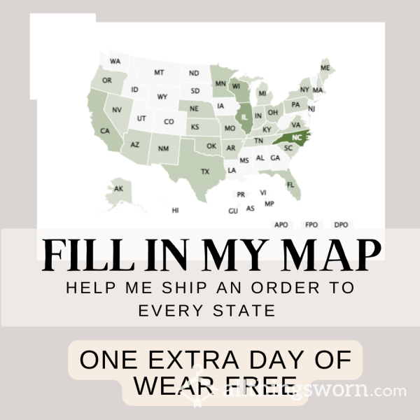 Fill My Map | Socks - Panties - Shoes - Kinky Treats & More