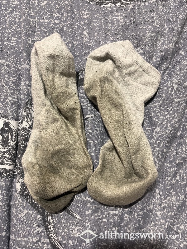 Filthy Smelly White Socks