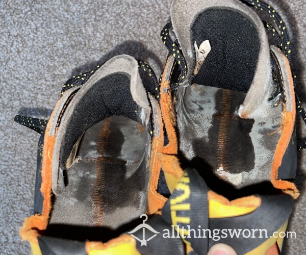 Filthy Socks Worn In Climbing Shoes