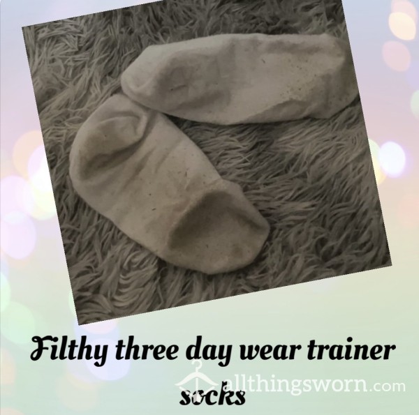 Filthy Three Day Wear Trainer Socks